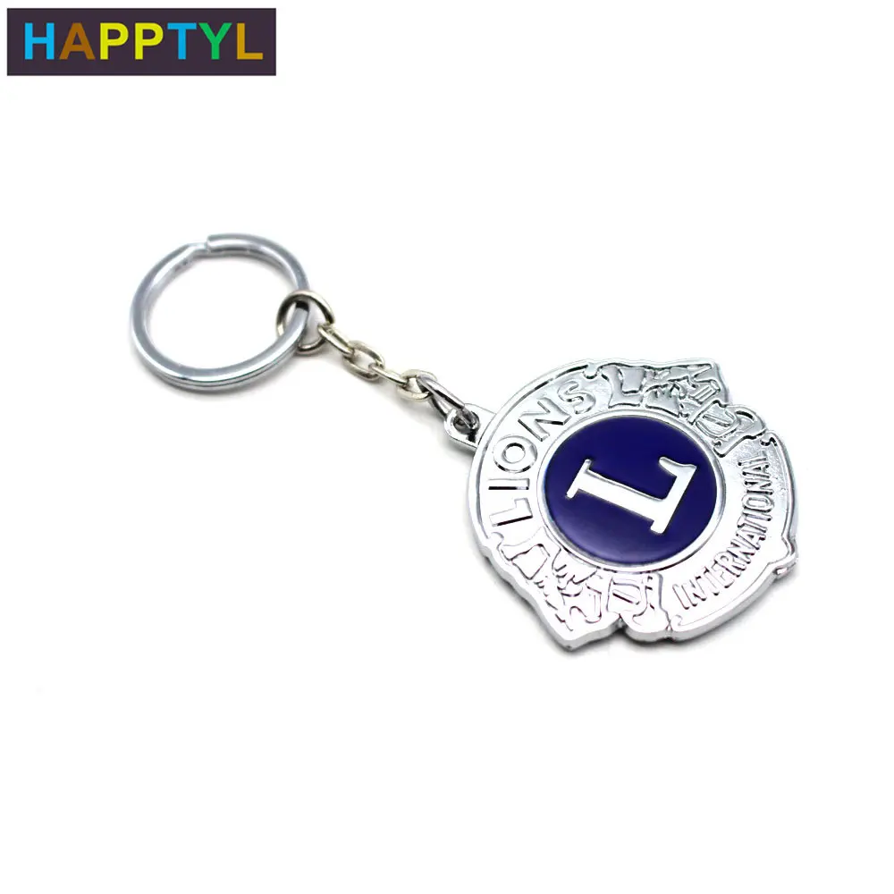 HAPPTYL 1 шт. автомобильный брелок Металлическая Эмблема для машины аксессуары