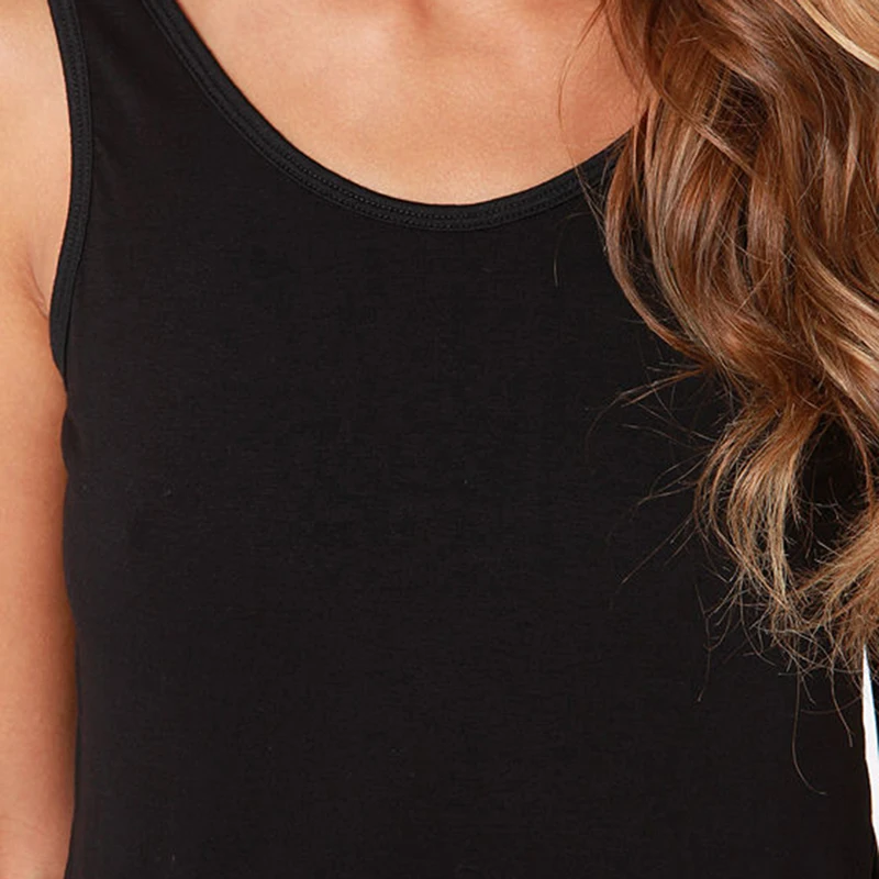 Майка женская с открытой спиной пикантный топ круглым вырезом глубоким