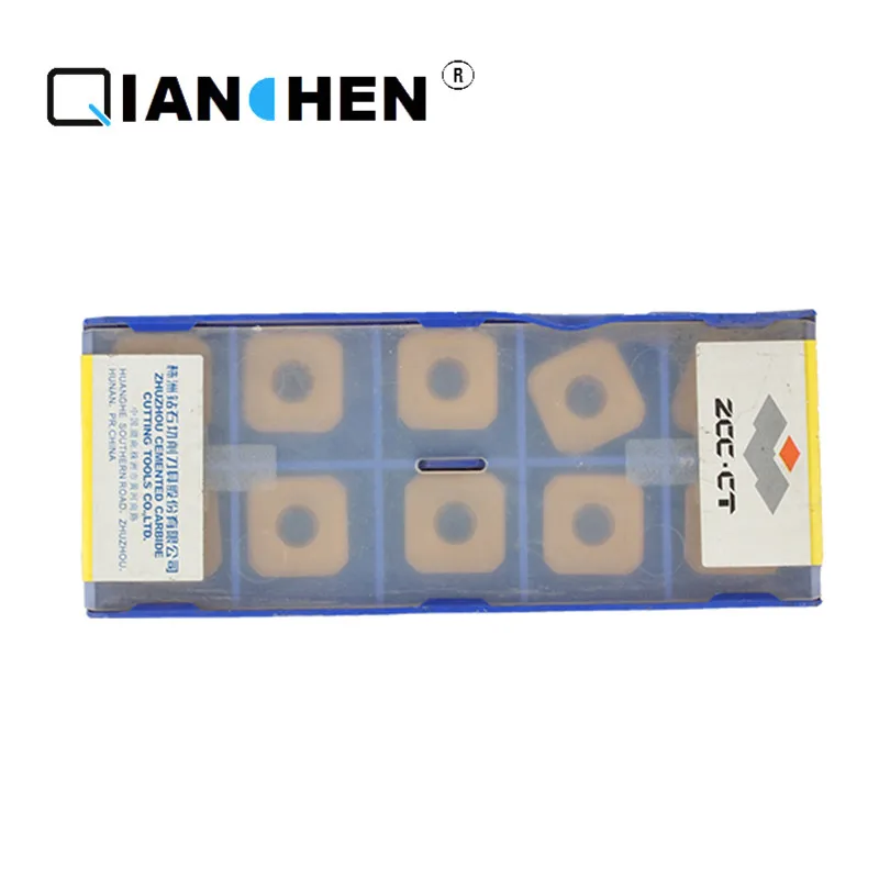 

Твердосплавные вставки ZCCCT SEET12T3-DR YBC301 для внутренней обточки, 10 шт.