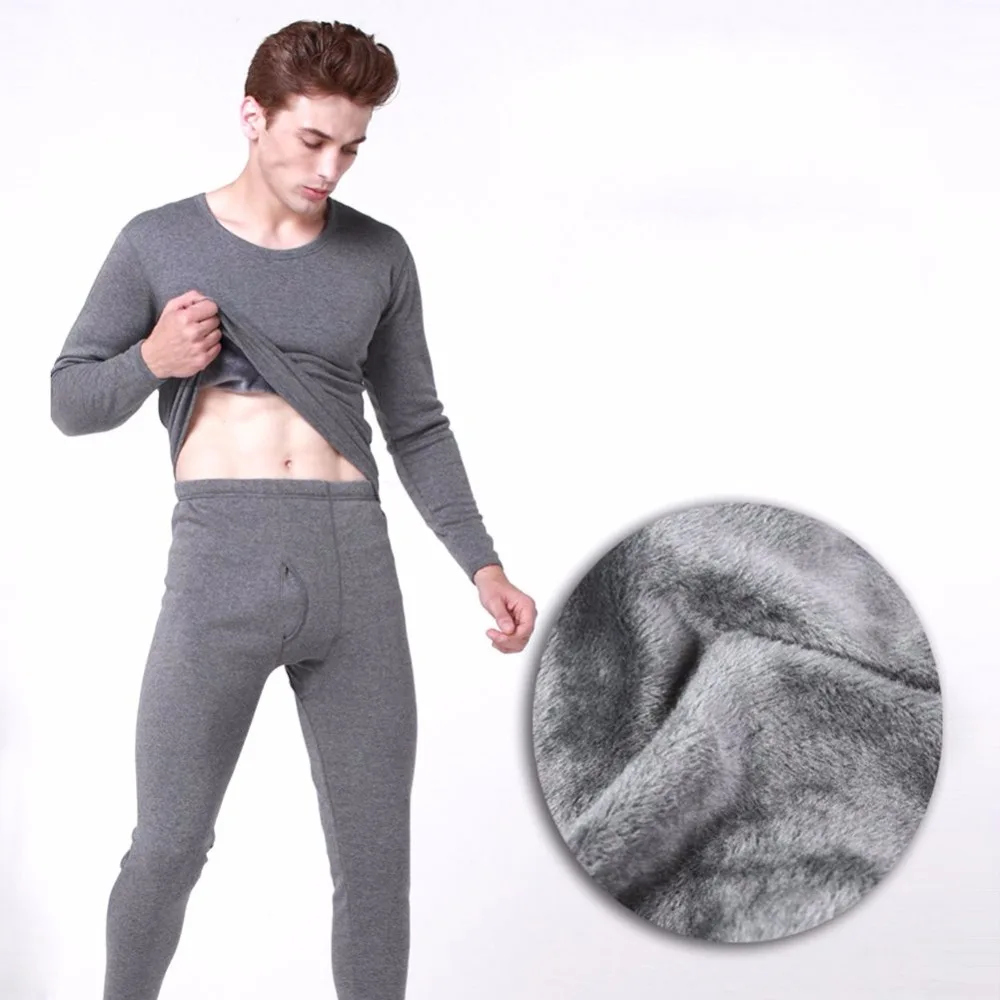 

Men's Thermal Underwear Sets Winter Warm Men's Underwear Women Thick Thermal Underwear Long Johns
