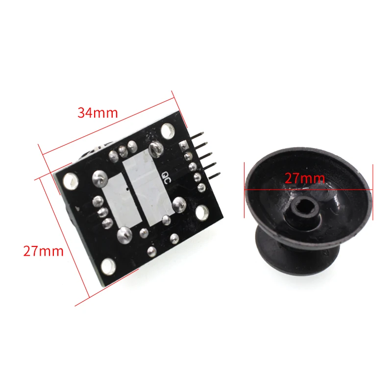 5pin для Arduino Двойной оси XY джойстик модуль высшего качества PS2 Управление рычаг