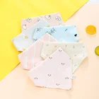 1 шт., детский треугольный нагрудник из 100% органического хлопка