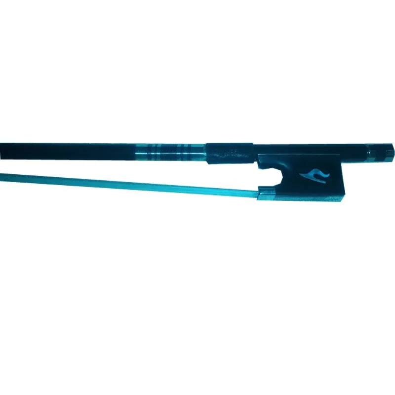 Arrow Free shipping 1pcs of 4/4 Violin Carbon Fiber Bow Black Carbon Fiber Violin Bow Ebony nicker sivler ebony Frog 4/4 white
