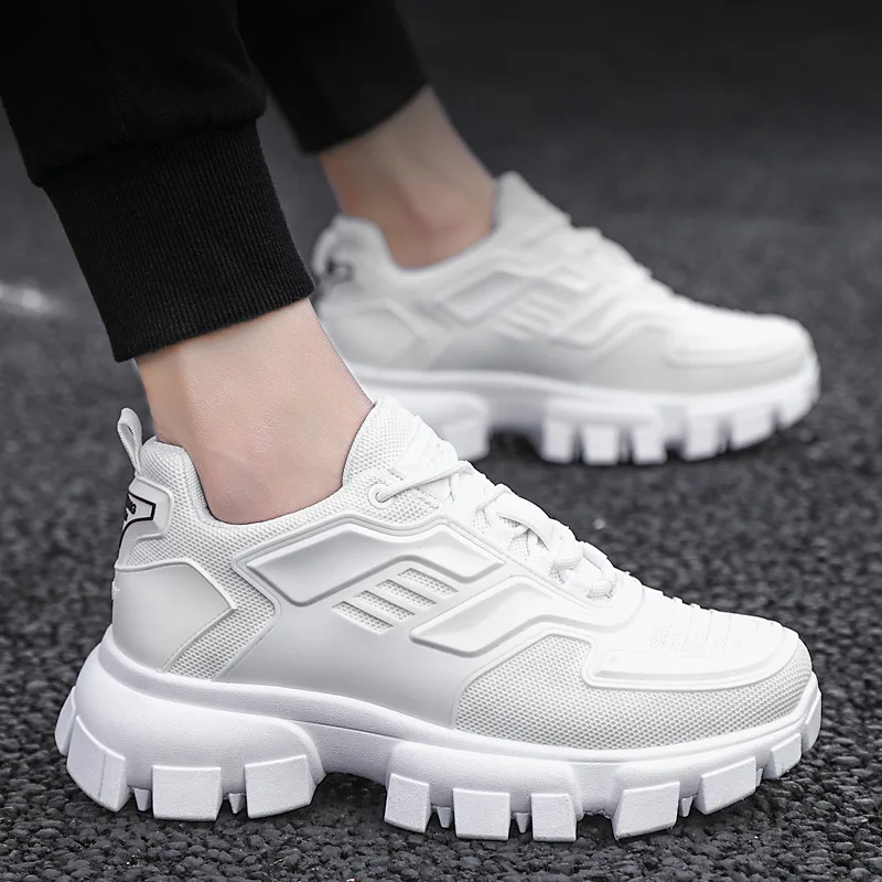 Брендовая мужская обувь Новинка 2020 года Мужская на шнуровке повседневная Легкие