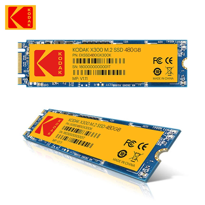 

Kodak SSD 240GB 480GB 960GB Solid State Drive X300 M.2 SSD M2 2280 Internal Hard Disk HDD for Lenovo Acer Xiaomi Laptop Desktop