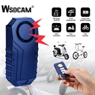 WSDCAM сигнализация для электрического велосипеда с дистанционным управлением, водонепроницаемая сигнализация для велосипеда, защита от потери, беспроводной датчик вибрации, сигнализация