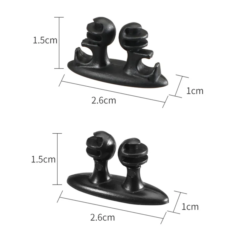 8 шт. универсальный мульти функциональный Дата кабель зажим для автомобильного