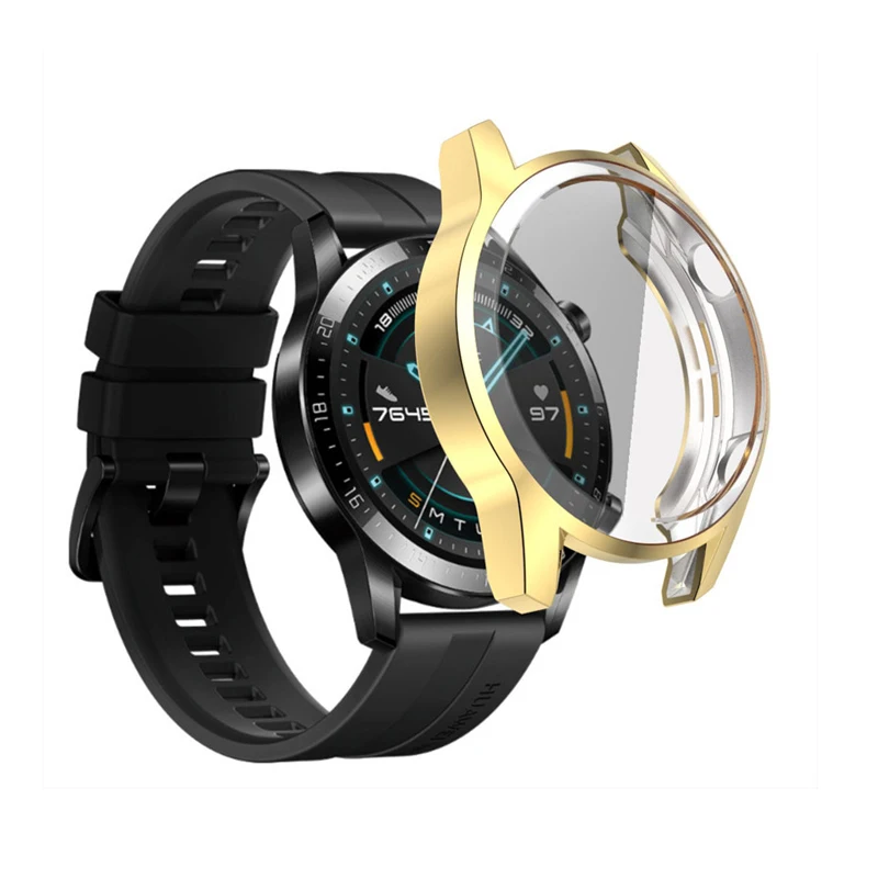 

WATCH Case for Huawei watch GT 2 42mm 46mm Full Screen Protection Case Protector Cover For HONOR MagicWatch 2 46mm Accessories