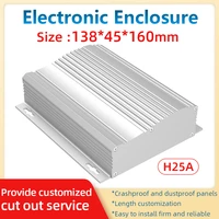 138w45h outlet housing cnc milling electronical aluminum instrument customization protection circuit batterie externe housing