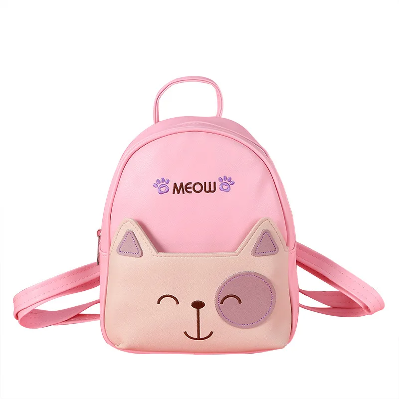 kids book bag children student schoolbag women casual mini backpack female fashion cartoon cat backpack Teenager travel backpack