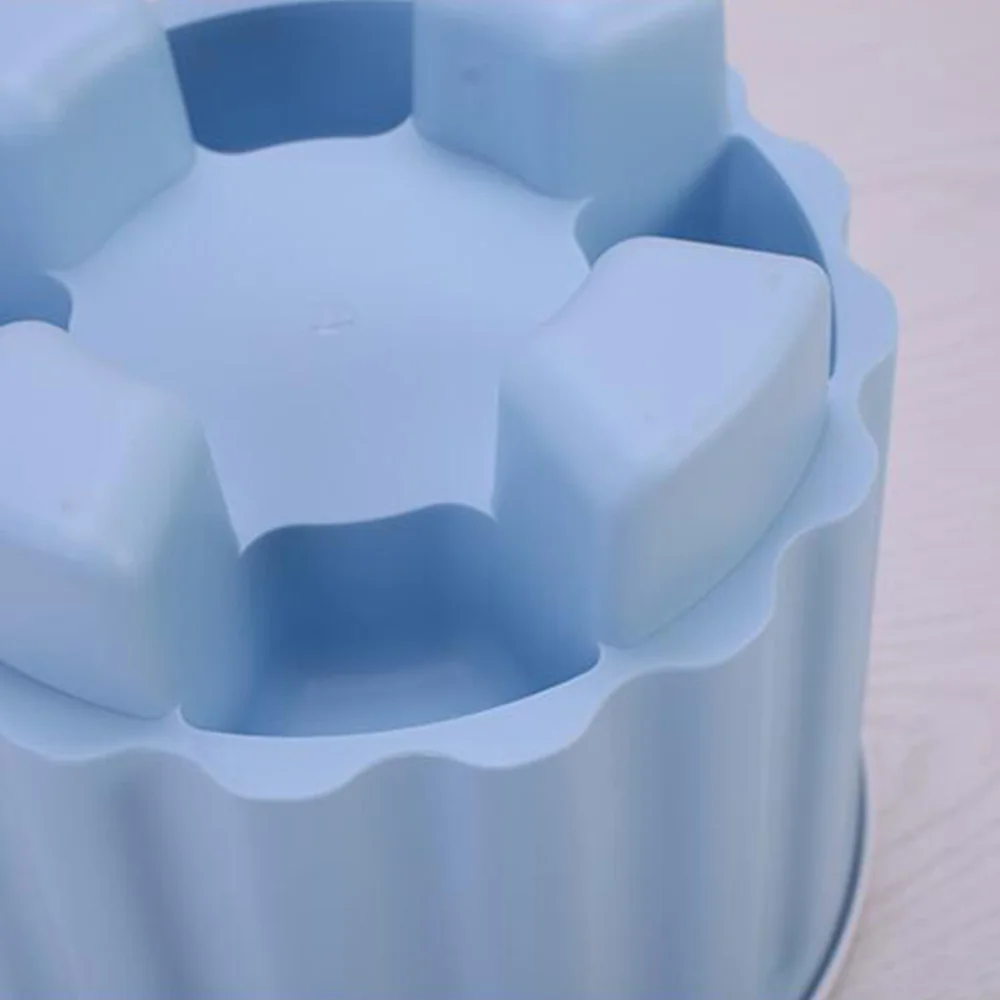 

Stackable Stool Multifunction Creative Storage Chair Fashion Home Decoration (Blue)