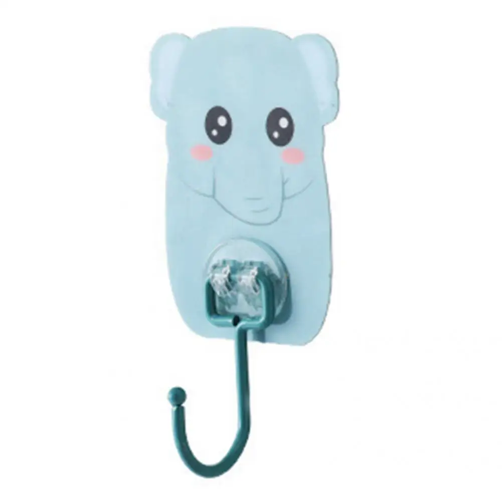 

Portable Excellent Cartoon Self Adhesive Wall Hangers PVC Wall Hook Eye-catching for Living Room