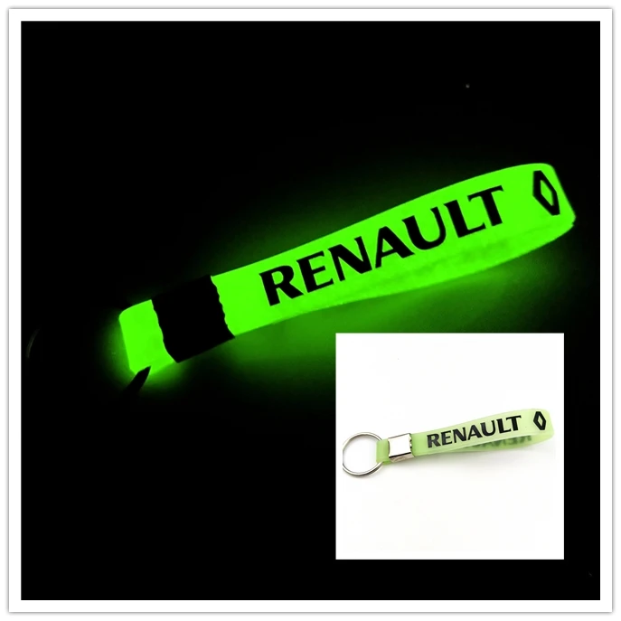 Светящаяся силиконовая Автомобильная наклейка кольцо для ключей Ford VW GOLF skoda bmw audi