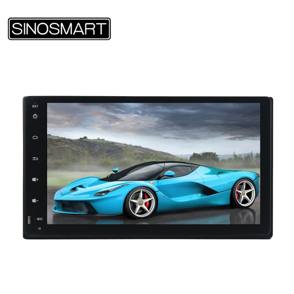 SINOSMART Android 9,0 4G ram 8 core cpu автомобильный Радио gps навигатор плеер для Toyota Fortuner Corolla Prius