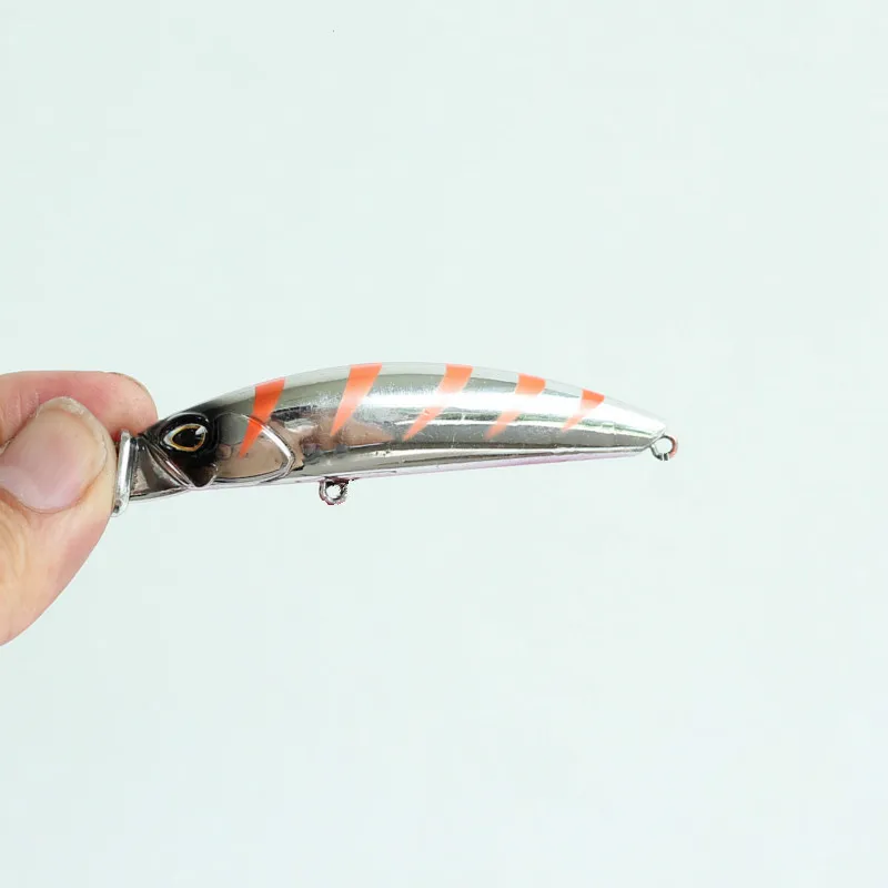 Новый Minnow 7 5 см 10 г topwater Троллинг Рыболовная Приманка воблер приманка песка