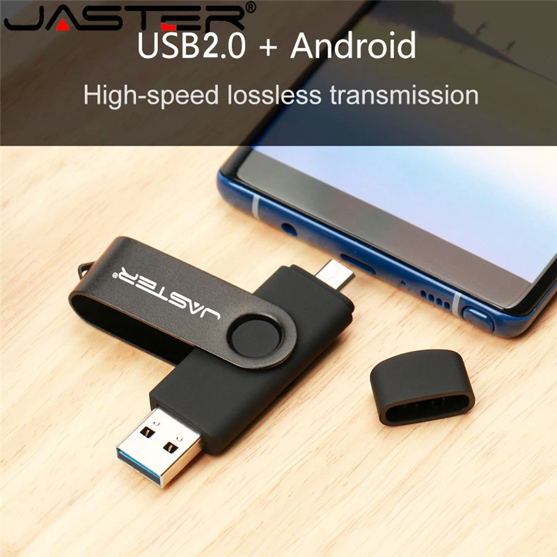 JASTER 10 шт. Бесплатная Настройка флеш накопитель USB накопители OTG 2 0 цветной 64 ГБ 32 16 8
