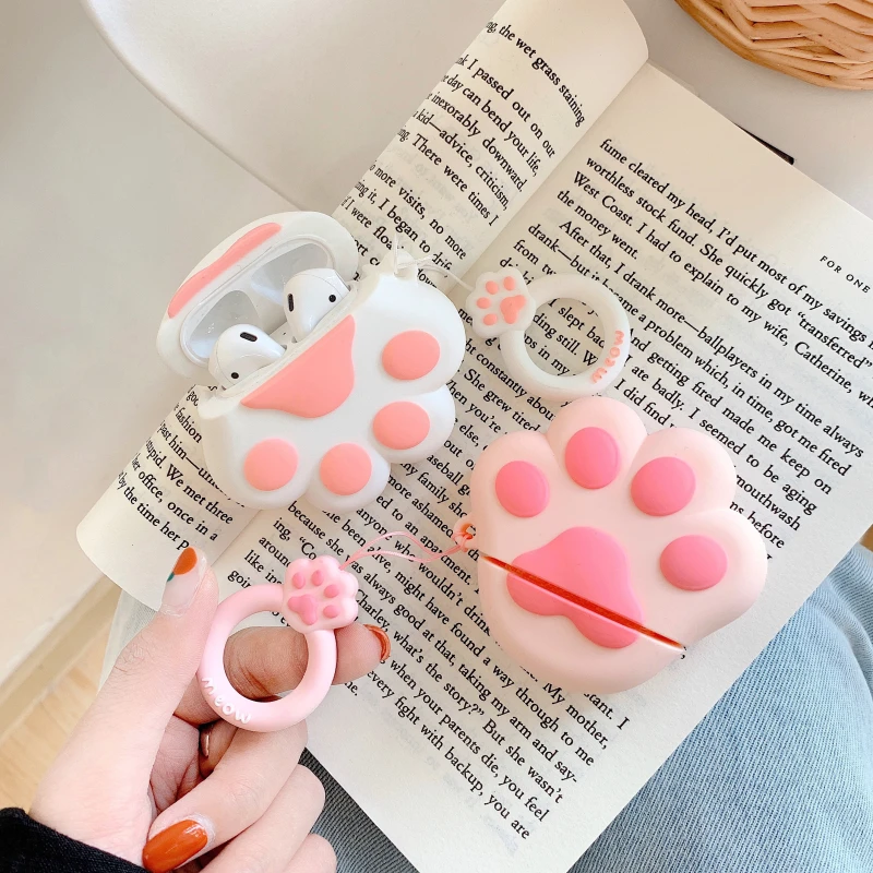 Чехол для AirPods с милой уткой, чехол для наушников для Apple Airpods 2, чехол для наушников, мягкий силиконовый чехол для наушников, чехол для Air Pods Funda