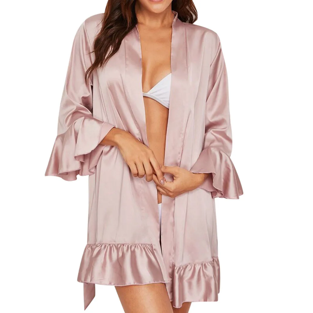 

MIARHB pijamas for women sexy robes para mujer pyjamas femme Sleepwear Lingerie Nightwear women's Nightgowns 2019 New Arrival