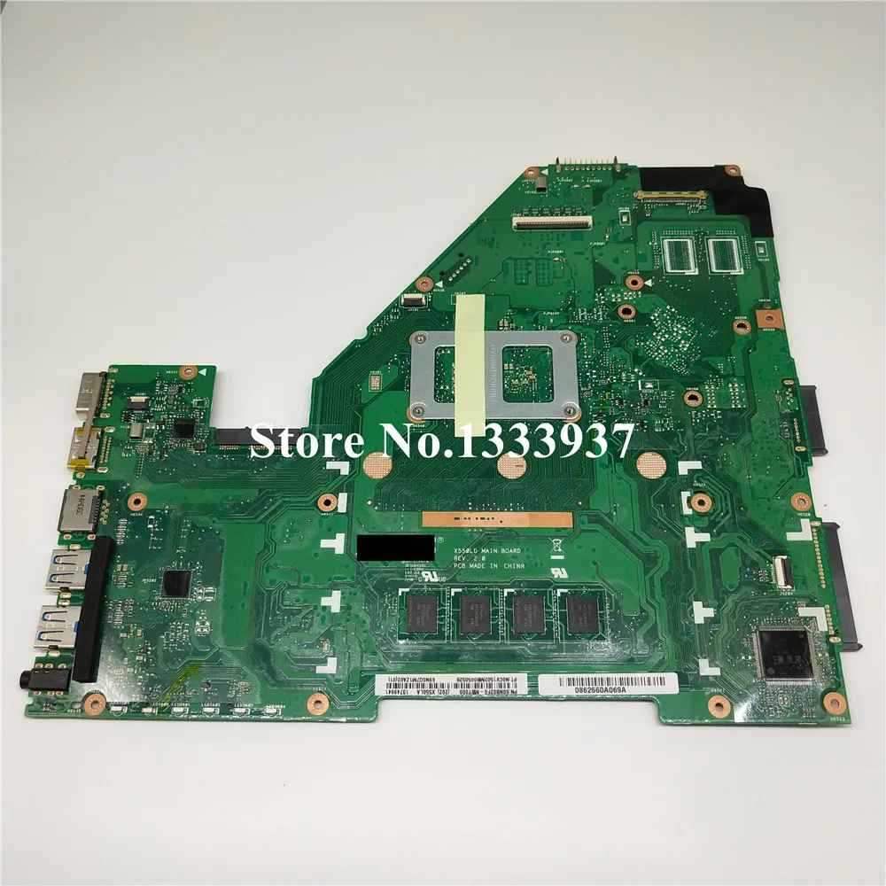 X550LD материнская плата для ноутбука ASUS X550LA X550LC X550LN 2 0 I7-4500U SR16Z | Компьютеры и офис