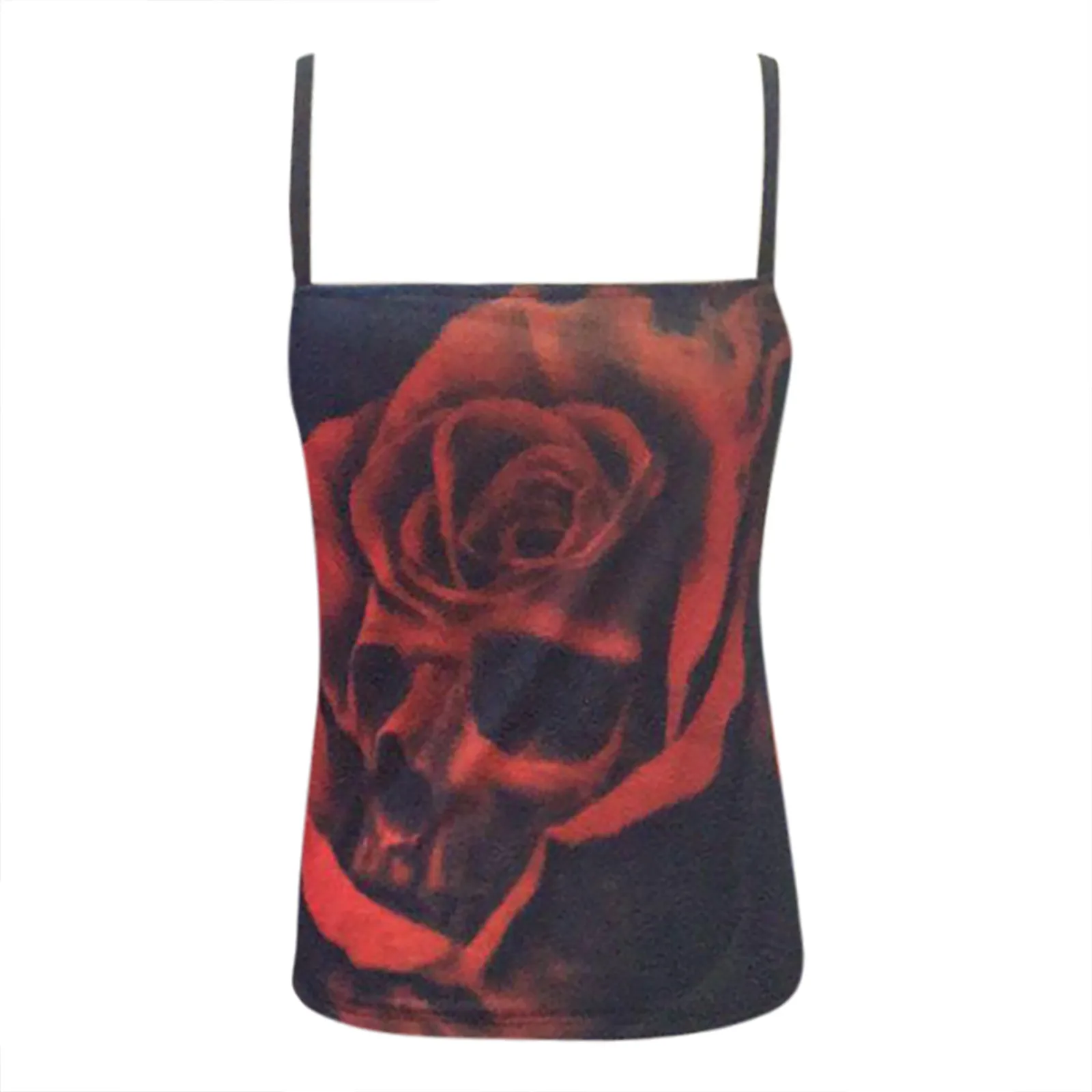 Пикантный Женский мини жилет с цветочным принтом облегающий летний Дамский Топ