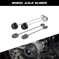 motorcycle stand screw swingarm spools front rear wheel axle fork crash slider for bmw s1000rr m1000rr s1000 rr 2021
