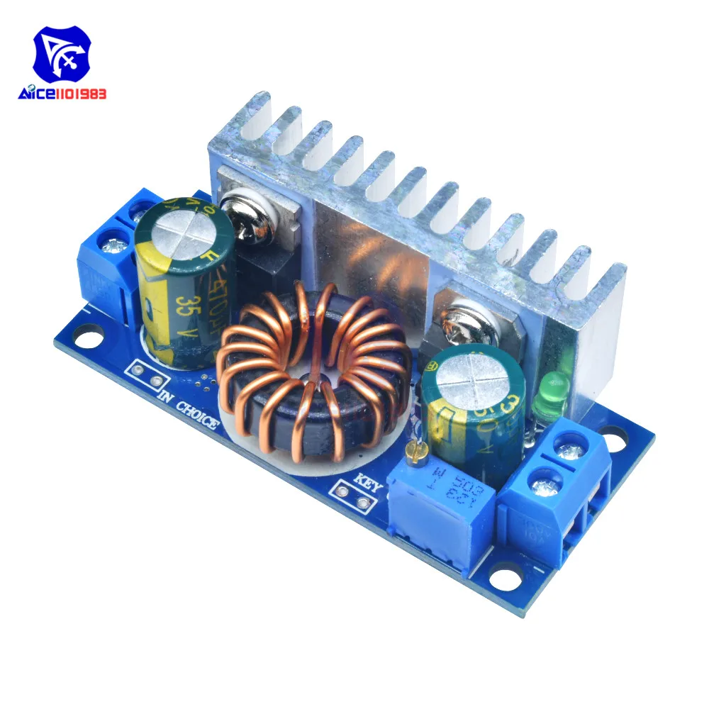 Diymore DC 6 32V to 42V 8A Step Up Boost модуль преобразователя источника питания|Интегральные