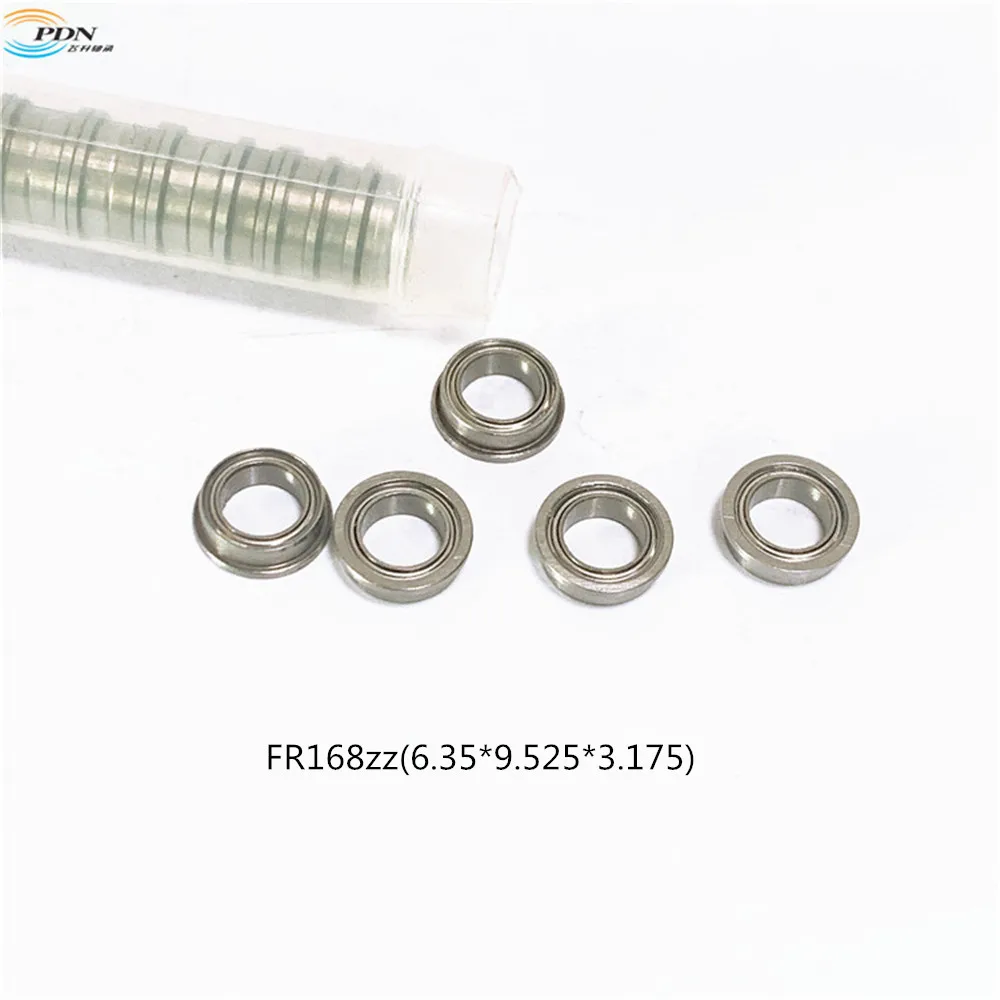 Английский фланцевый подшипник шариковый с глубоким желобом FR168zz боковой