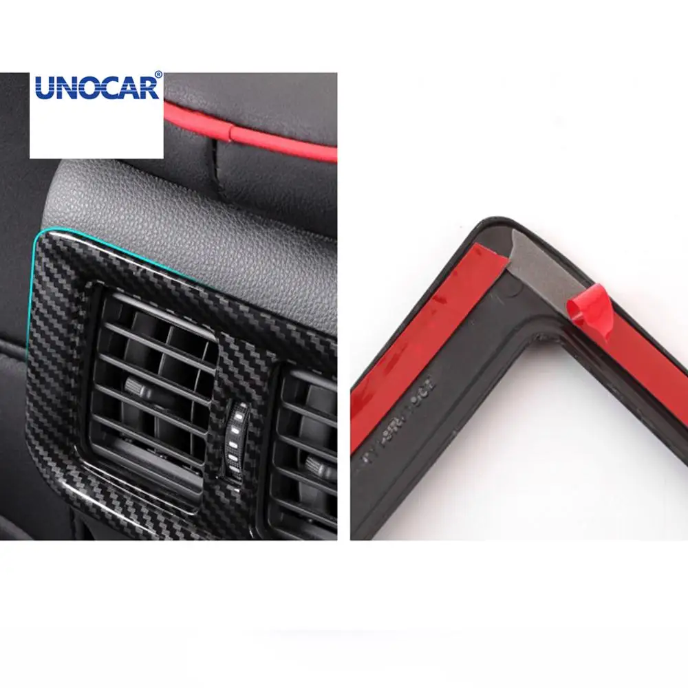 

Car styling For Toyota RAV4 2020 Modification of rear exhaust vent interior trim panel Sequin kick plate