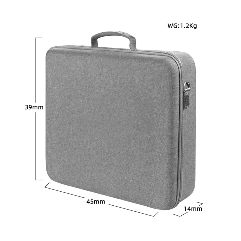 

Travel Storage Handbag For PS5 Console Protective Bag Adjustable Handle Bag For Playstation 5 Host & Gamepad Carrying Case