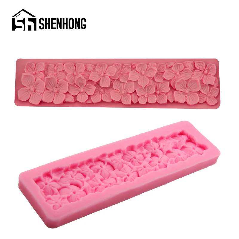 SHENHONG силиконовая форма для украшения торта 4 листа клевера десерта Sugarcraft паста