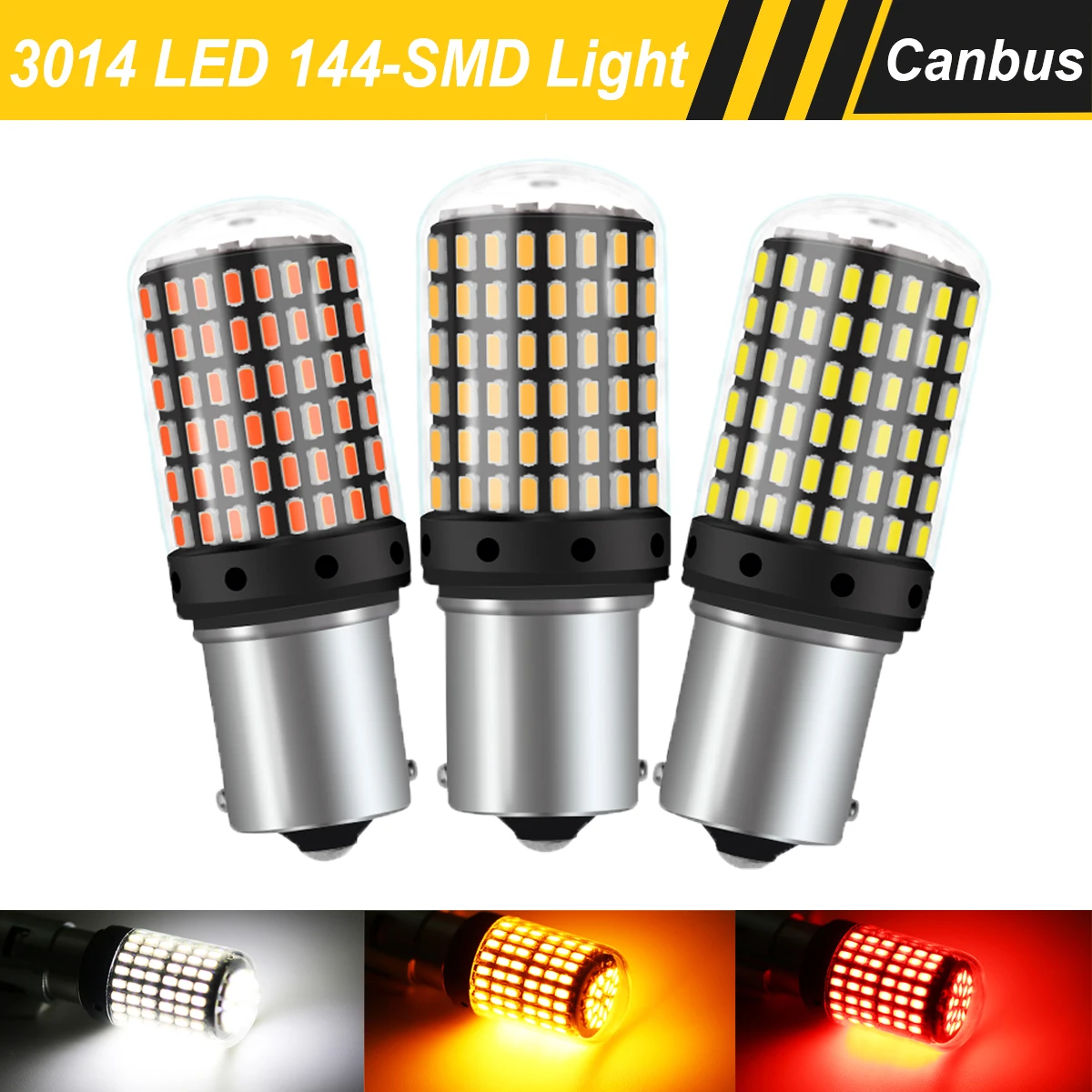 1 шт. 1156 BA15S P21W BAU15S PY21W 1157 BAY15D P215W 7440 W21W CAN-шина без ошибок светодиодный стоп-сигнал