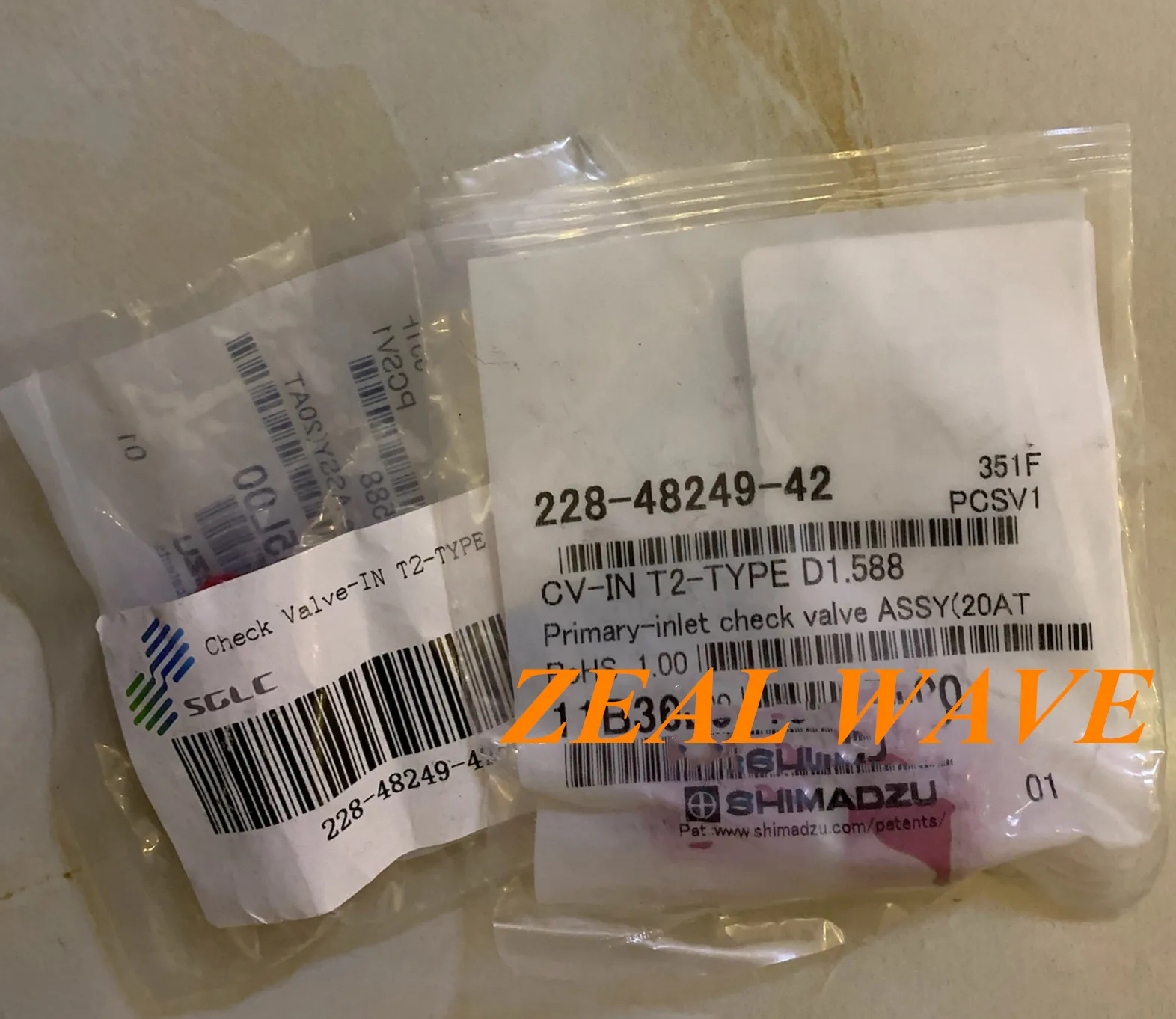 Shimadzu Жидкостная Хроматография на входе обратный клапан 228 48249 42 для LC 20AT перед