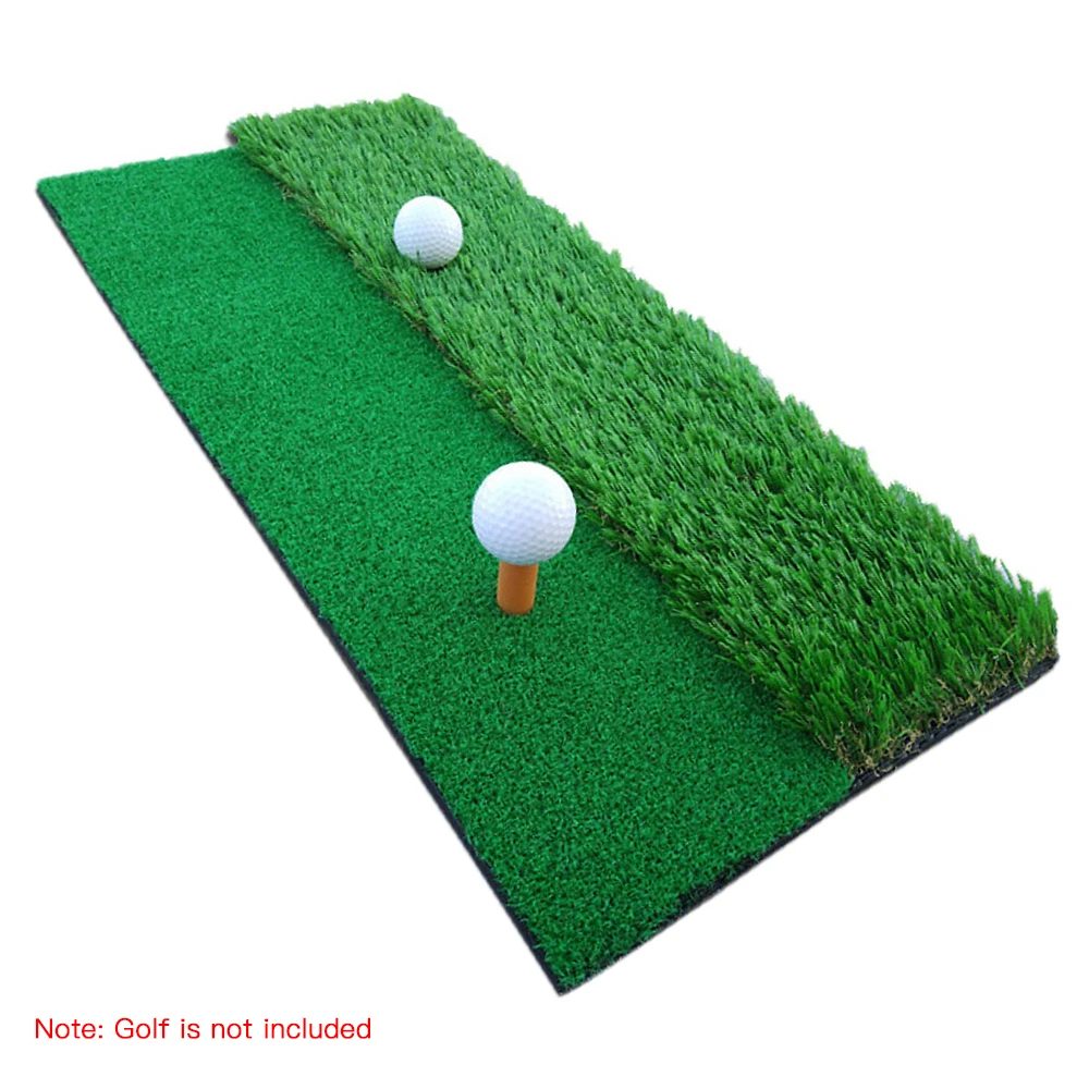 

Durable Turf Golf Practice Hitting Mat Golf Driving Chipping Grass Putting Swing Mat Training Aids Pad with Tee Golf Accessories