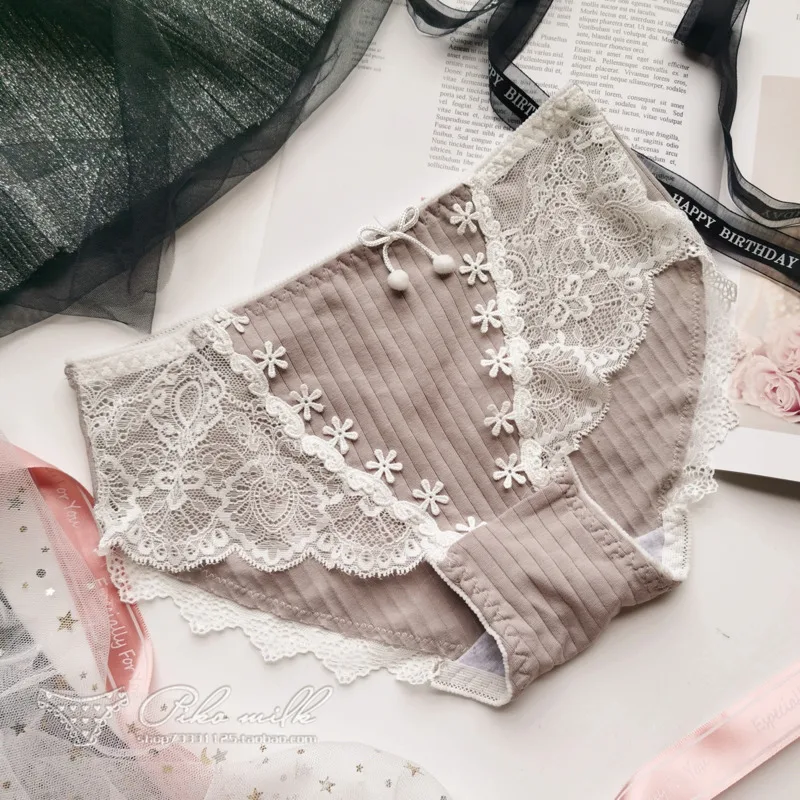 SP & CITY милое женское нижнее белье с ромашками кружевные трусики бантом бесшовные