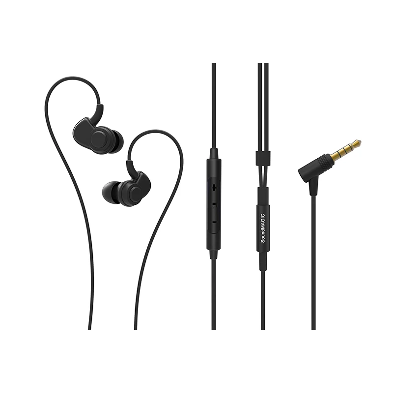 SoundMAGIC PL30 + C IEM наушники с универсальным управлением смартфоном и