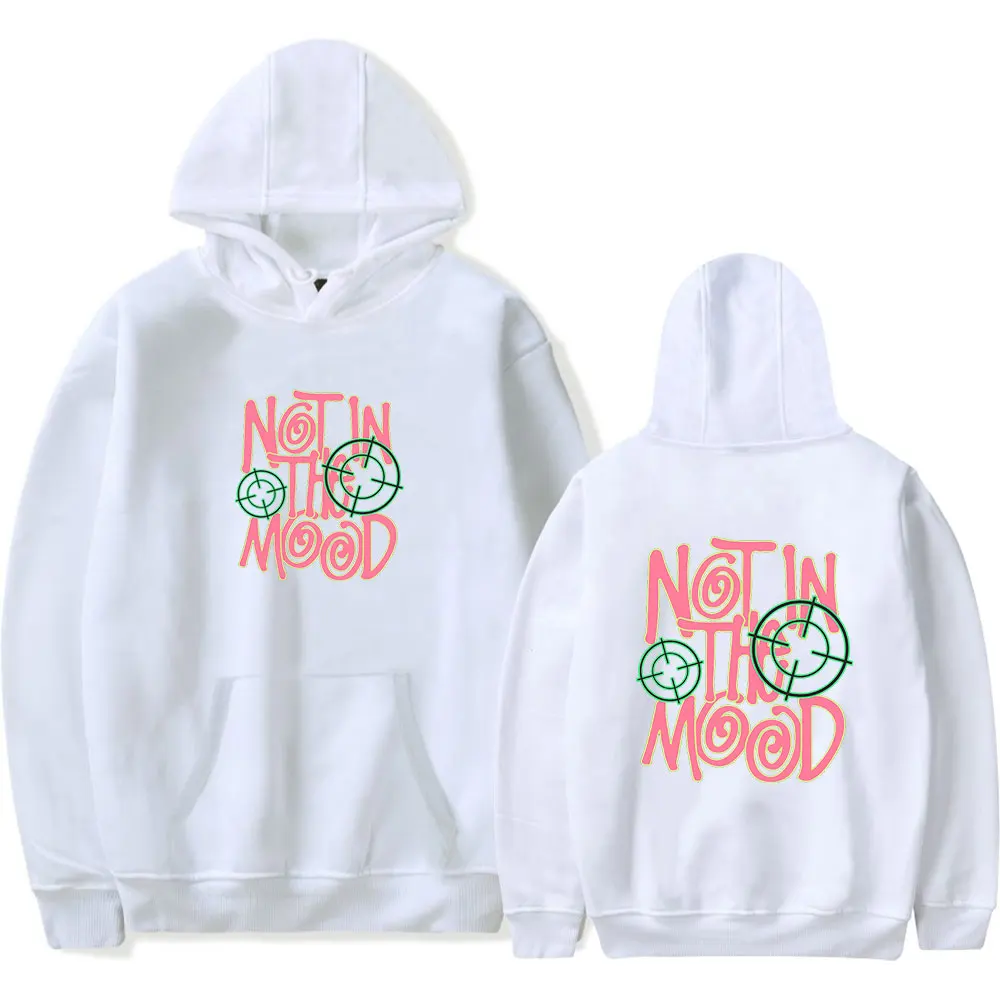 

2022 New Lil Tjay Not In Mood Hoodies Pullover New Sweatshirt Streetwear Fashion Long Sleeve Tracksuit For Men And Women Tops