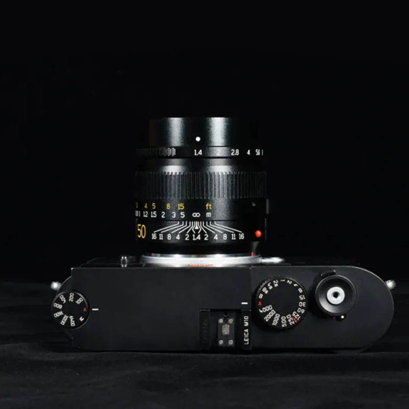 Объектив TTartisan M 50 мм F1.4 ASPH для крепления Leica MF с большой диафрагмой M6 M7 M8 M9 M9P M10 M262