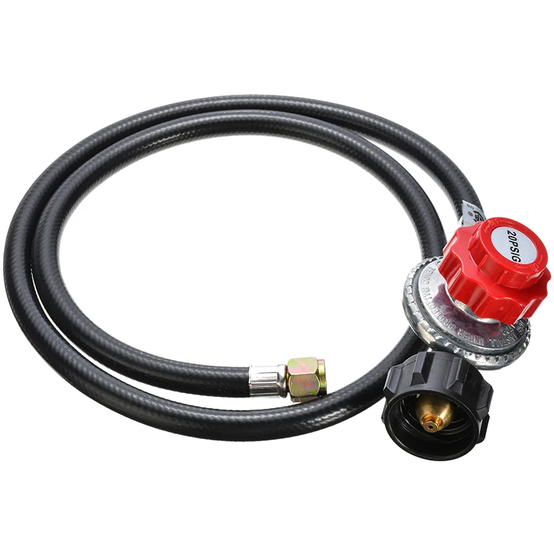 5/16 дюйма 20 фунтов на квадратный дюйм регулятор бензина с шлангом 46 дюймов