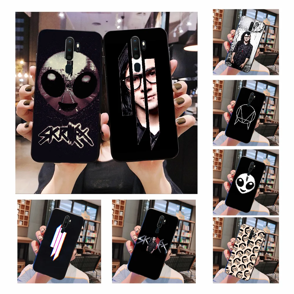 Новый черный чехол для мобильного телефона NBDRUICAI Skrillex Oppo A5 A9 2020 A11x A71 A73S A1K