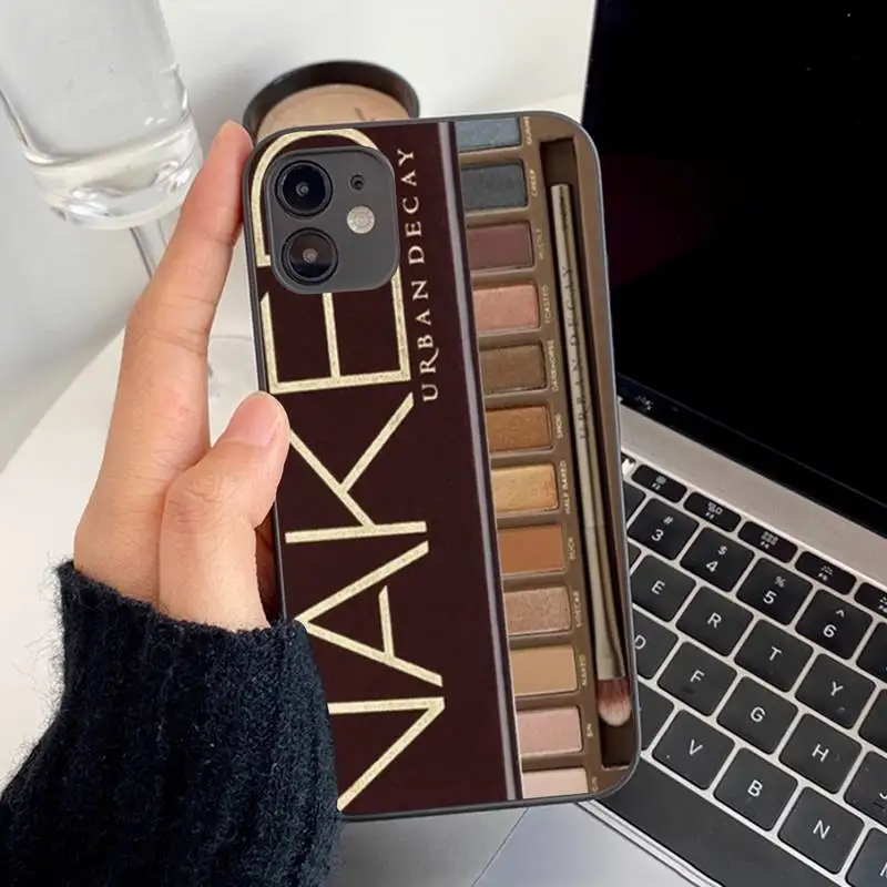 

Makeup Eyeshadow Palette Phone Case for iPhone 8 7 6S Plus X 5S SE 2020 XR 11 12 mini pro XS MAX