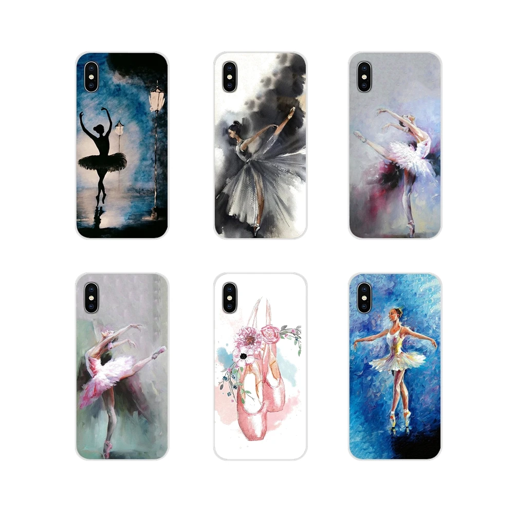 Ballerina girl dancing Accessories Phone Shell Covers For Huawei Y5 Y6 Y7 Y9 Prime Pro GR3 GR5 2017 2018 2019 Y3II Y5II Y6II | Мобильные