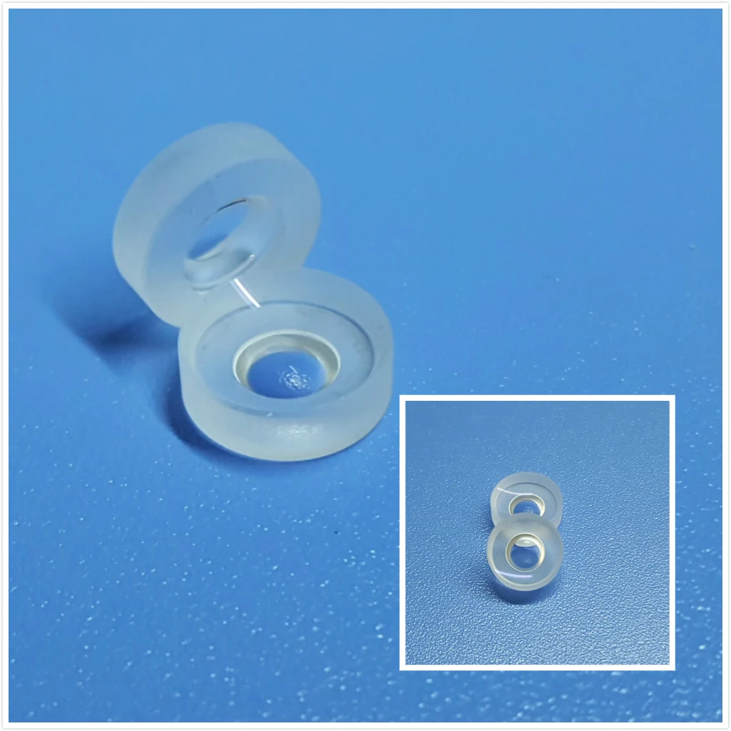 Линза с двойным вогнутым коллиматором Диаметр луча 20 раз 8 стеклянных линз