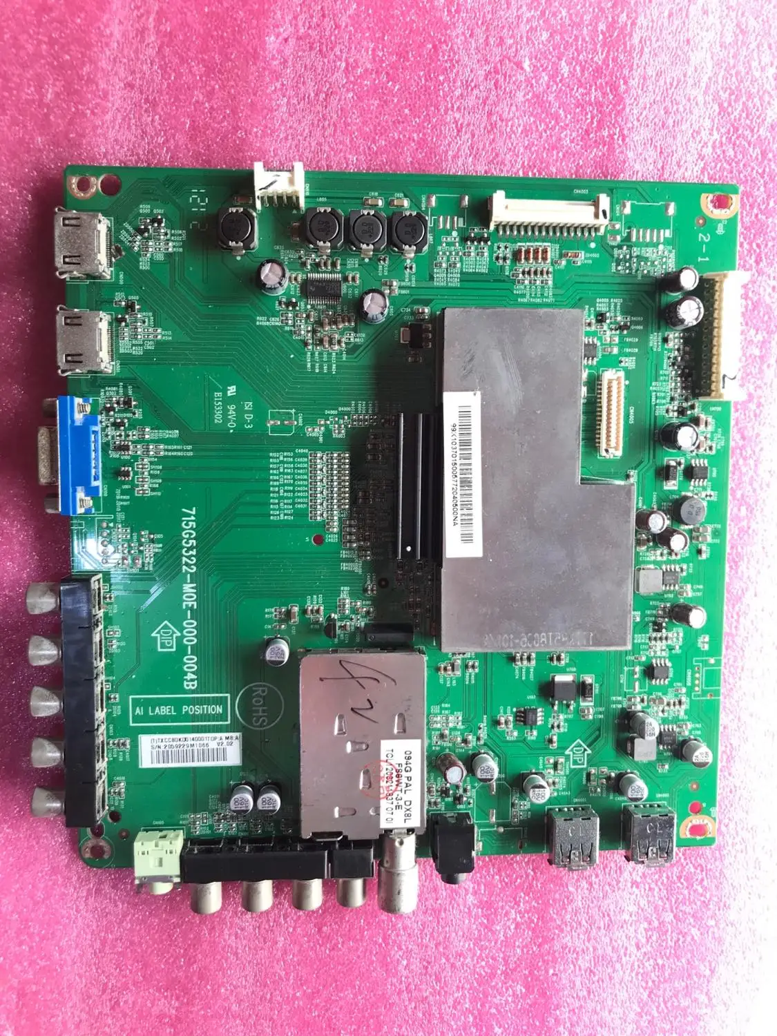 

LED-42E600 original motherboard 715G5322-M01-000-004B Screen: TPT420H2 original