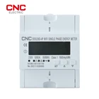 CNC 60A 90-300V TUYA, однофазный, Wi-Fi, умный измеритель энергии, контрольная схема, с защитой от напряжения и тока RS485