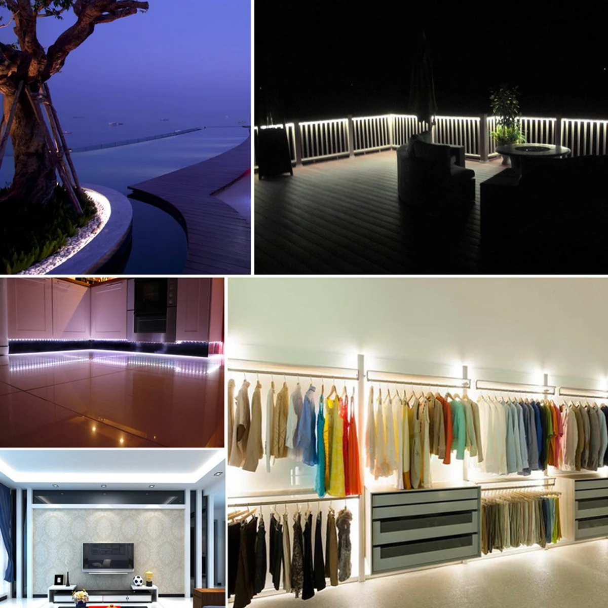 

5m 300LED Strip Light IP65 Waterproof DC 12V 70W 5050 SMD LED Light Strip Suitable For Both Indoor And Outdoor Use