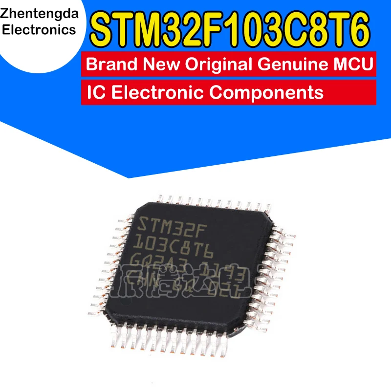 

STM32F103C8T6 STM STM32 STM32F STM32F103 STM32F103C STM32F103C8 IC MCU 32BIT 64KB FLASH LQFP-48