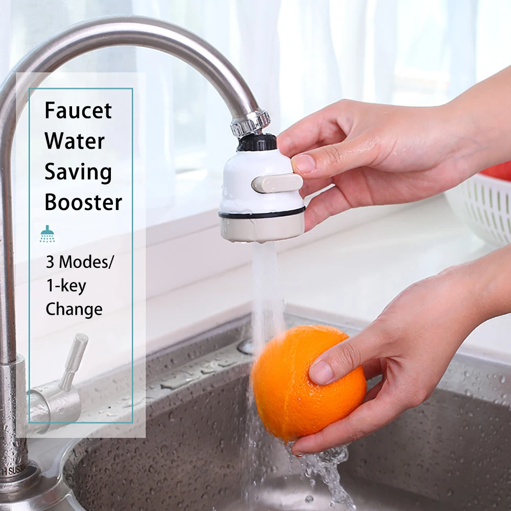 

Tap Kitchen Faucet 360 Degree Rotatable Water Saving Aerator Nozzle Filter Bubbler Kitchen Accessoire