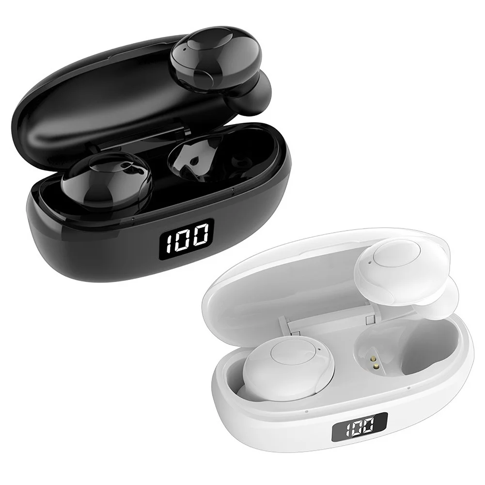 

TWS Wireless Bluetooth Headset 9D Stereo Music Headphones Sport Waterproof Earbuds for Android iOS Smartphones Earphones