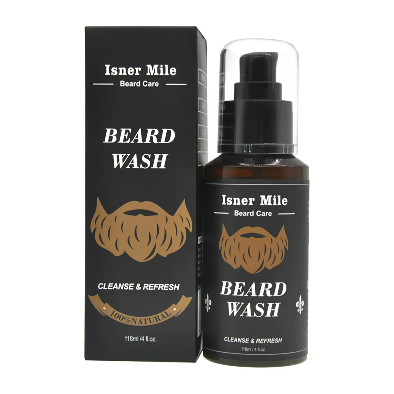 

Beard Wash Deep Cleansing Shampoo Men's Cleaning Beard Shampoo Gentlemen Beard Care Conditioner