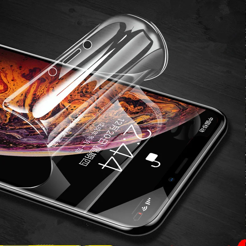 Защитная пленка для экрана Гидрогелевая Iphone 11 Pro max iphone x/xr/xs 7/8/6s/6 plus | Мобильные